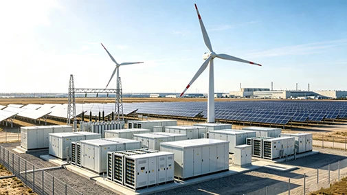 Energy Storage, Wind & PV Power
